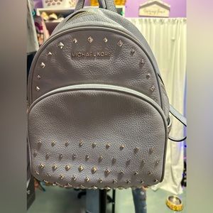 COPY - Michael Kors Blue studded back pack purse